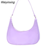 Weiyinxing Women Retro Shoulder Totes Underarm Fashion Trend Top Handle Bag Female 2023 New Small Subaxillary Bags Clutch