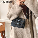 Weiyinxing Rhombus Women's Bag 2023 New Fashion Simple Texture Shoulder Bag Trend All-match Messenger Bag Women Luxury Handbags