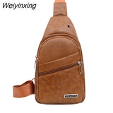 Weiyinxing Chest Fanny Pack For Women Belt Bag Light Reflective Crossbody Shoulder Messenger Bag Side Party Bag For Man Belt Pouch