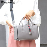 Weiyinxing Genuine Leather Shoulder Bag Women's bag Fashion Luxury Brand Women Handbags High Quality Soft Cowhide Female Messenger Bag