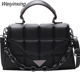 Weiyinxing Luxury Handbags Women's Shoulder Bags Fashion Quality Pu Leather Ladies Messenger Purses Classic Female Crossbody Bag