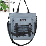 Weiyinxing Women Handbags Messenger Bag Reflect Light Men Crossbody Bags Ladies Large Capacity Shoulder Tote Bag Youth School Bags