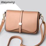 Weiyinxing Vintage Crossbody Cowhide Cell Phone Shoulder Bag Genuine Leather Messenger Bags Fashion Daily Use For Women Wallet HandBags