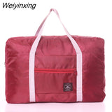 Weiyinxing Large-capacity Travel Storage Bag Lightweight Multi Duffel HandBag with Zipper Bags