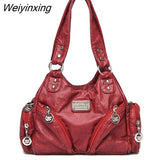 Weiyinxing Luxury Handbags Women Bags Designer Crossbody Large Capacity Female Shoulder Bag Fashion Brand Ladies Leather Messenger Bags