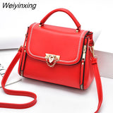 Weiyinxing New In Luxury Shoulder Bags for Women PU Leather Shopping Crossbody Bags Ladies Messenger Bags Chic Women's Tote Handbag