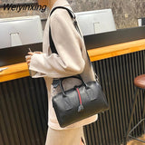 Weiyinxing 100% Genuine Leather Women's bags Luxury Brand Soft First Layer Cowhide Women Crossbody Bag Fashion Female Shoulder Tote Bag