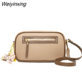 Weiyinxing Quality Natural Cowskin Female Shoulder Crossbody Tote Genuine Leather Bags For Women Casual Simple Small Women's Handbags