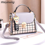 Weiyinxing Women's Fashion Crossbody Bags 2023 New Trend Square Tote Bag Female Messenger Shoulder Bag Clutches Luxury Designer Handbag