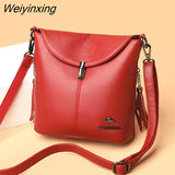 Weiyinxing Women Messenger Bags High capacity Females Leather Crossbody Shoulder Bag Handbag Satchel New High Quality Lady bags Designers