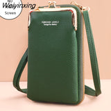 Weiyinxing Multi Functional Women Bag Touch Screen Mobile Bag Wallet Casual Fashion Outdoor One Shoulder Messenger Bags for Women 2023