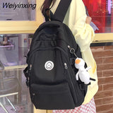 Weiyinxing Fashion Waterproof Cute Nylon Girl Travel Book Bag Women Student Kawaii Laptop School Bags Ladies College Backpack Trendy