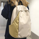 Weiyinxing Lady Waterproof High Capacity Book Backpack Girl Boy College Backpack Male Female Travel Bag Fashion Men Women Laptop Bag