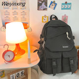 Weiyinxing Japanese College Style Modern Girl Backpack Fashion Large Capacity Teenagers Book Bag Waterproof Travelling Bag Schoolbag