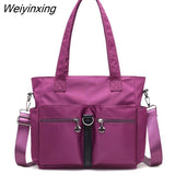 Weiyinxing Handbags Shoulder Bags for Women Messenger Bag Waterproof Nylon Female Tote Bag Versatile Ladies Handbag Designer Bag