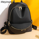 Weiyinxing Women Backpack Two in one Shoulder Bag New School Bag For Teenager Girls School Backapck Female Fashion Backpack Oxford cloth