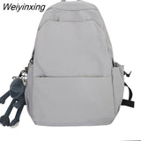Weiyinxing Fashion Travel Student Bag Waterproof Boy And Girl Schoolbag Women Knapsack Large Capacity Travel Teenager Useful Backpack