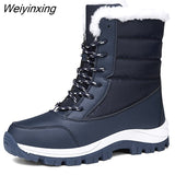 Weiyinxing Snow Boots Plush Warm Ankle Boots Women Winter Shoes Waterproof Boots Ladies Female Winter Shoes Booties Botas Mujer