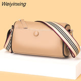 Weiyinxing Genuine Leather Fashion Women Shoulder Bag High Quality Brand Ladies Handbag First layer cowhide Women's Crossbody Tote Sac