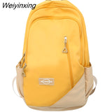 Weiyinxing Kawaii Nylon Waterproof Backpack Big Travel Bag for Boy Cool Laptop Packet Fashion Teenager Bookbag College Women Schoolbag