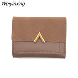 Weiyinxing Leather Women Wallets Hasp Lady Moneybags Zipper Coin Purse Woman Envelope Wallet Money Cards ID Holder Bags Purses Pocket