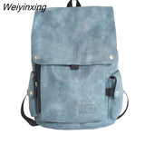 Weiyinxing Quality Women Man Backpack Soft Leather Men's Backpacks Girl Luxury Designer Back Pack Laptop Bag Large Capacity Travel Bag