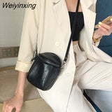 Weiyinxing Women Shoulder Bags Fashion Female Zipper Handbags Large Capacity Genuine Leather Handbags Crossbody Bags for Women Phone Purse