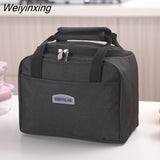 Weiyinxing Box Bag Waterproof Thermal Bag Oxford Fabric Portable Thermal Insulated Cation Picnic Food Box Women Tote Storage Ice Bags