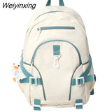 Weiyinxing Waterproof Cool Student College Fashion Ladies Backpack Female Cute Bag Travel Book Kawaii Backpack Laptop Women School Bag