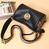 Weiyinxing Leather Bags for Women Luxury Designer Handbags Imitation Brands Female Shoulder Bag Ladies Clutch Crossbody Hand Bags