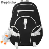 Weiyinxing Waterproof Cool Student College Fashion Ladies Backpack Female Cute Bag Travel Book Kawaii Backpack Laptop Women School Bag