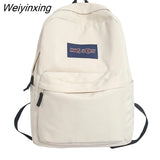 Weiyinxing Bag Male Student Shoulders Large Capacity Couple Backpack Fashion Cool Backpack Female College Teen Computer Bag Mochila