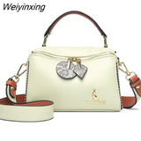 Weiyinxing PU Leather Women Shoulder Bag High Quality Handbag Designer High Capacity Ladies Crossbody Bag Fashion Fashion Tote Bags