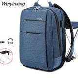 Weiyinxing Business Backpack with Chair Travel Daypacks Male Leisure Backpack Mochila Laptop Backpack Computer Male Bagpack