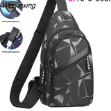 Weiyinxing Men'S Waist Bag Pack Messenger Bag Wallet Purse Reflective Sports Running Man Belt Pouch Canvas Designer Travel Shoulder Bag Man