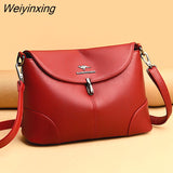 Weiyinxing High Quality Lady bags Designers Women Messenger Bags High capacity Females Leather Crossbody Shoulder Bag Handbag Satchel