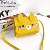 Weiyinxing Accessories Small Shoulder Bag Cute Rabbit Girls Small Crossbody Bags Cartoons Mini Coin Purse Handbags