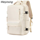 Weiyinxing Women Backpack Women's Large Capacity Backpack Independent Shoe Bag Travel Waterproof Backpack Outdoor Multi-Function Backpack