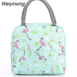 Weiyinxing Lunch Bag New Thermal Insulated Lunch Box Tote Cooler Handbag Bento Pouch Dinner Container School Food Storage Bags