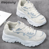 Weiyinxing Sneakers Women Vulcanize Shoes New Female Black White Platform Thick Sole Running Casual Ladies Shoes Tenis Feminino