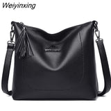 Weiyinxing Purse Ladies Handbags Sac a Main Designer Women Crossbody Bag Vintage Leather Shoulder Bags High Quality Messenger Bags