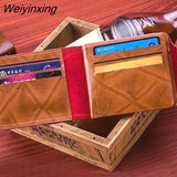 Weiyinxing Men Wallet 2023 Dollar Price Wallet Casual Clutch Money Purse Bag Credit Card Holder Fashion New кошелек мужской