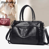 Weiyinxing Women 2023 Ladies Luxury Designer Tote Bag High Capacity Shoulder Bag Sac High Quality Leather Handbag Casual Crossbody Bags for