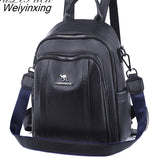 Weiyinxing Women Backpack Designer high quality Leather Women Bag Fashion School Bags Large Capacity Travel Backpacks mochila