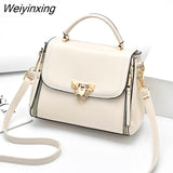 Weiyinxing New In Luxury Shoulder Bags for Women PU Leather Shopping Crossbody Bags Ladies Messenger Bags Chic Women's Tote Handbag