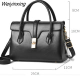 Weiyinxing FASHION Solid Shoulder Bags for Women Designer Purses and Handbags Chic Luxury Crossbody Bags Minimalist Vintage Tote Bags