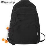 Weiyinxing Cool New College Backpack Fashion Women Laptop Book Bag Girl Travel School Bag Ladies Kawaii Trendy Cute Backpack Student