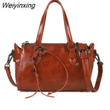 Weiyinxing FASHION Mini Tote Bags for Women Luxury High Quality PU Leather Vintage Handbags Mini Crossbody Bags Leisure Shoulder Bags