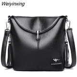 Weiyinxing Women Messenger Bags High capacity Females Leather Crossbody Shoulder Bag Handbag Satchel New High Quality Lady bags Designers