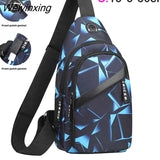 Weiyinxing Men'S Waist Bag Pack Messenger Bag Wallet Purse Reflective Sports Running Man Belt Pouch Canvas Designer Travel Shoulder Bag Man
